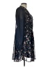 Umgee 100% Polyester Floral Blue Casual Dress Size L - photo 4