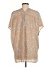 Adrienne 100% Polyester Animal Print Tan Kimono Size M - photo 2