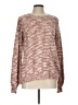 Nine West Tweed Pink Pullover Sweater Size L - photo 1