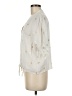 Rails Stars Ivory Short Sleeve Blouse Size M - photo 5