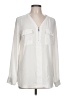 NY Collection Ivory Long Sleeve Blouse Size L - photo 1