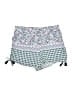 Elodie 100% Rayon Print Blue Shorts Size L - photo 1