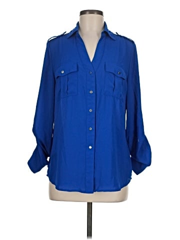 New York & Company 3/4 Sleeve Blouse (view 1)