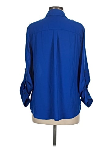 New York & Company 3/4 Sleeve Blouse (view 2)