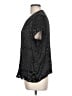 Faconnable Black Short Sleeve Blouse Size L - photo 5