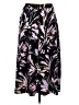 Kasper Print Black Casual Skirt Size S - photo 2