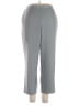 Alfred Dunner Solid Gray Casual Pants Size 16 - photo 1