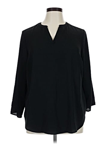 Maurices 3/4 Sleeve Blouse (view 1)