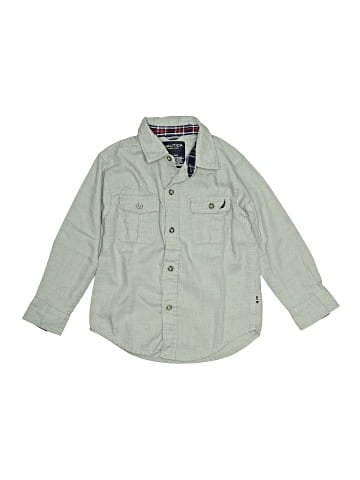 Nautica Long Sleeve Button-Down Shirt (view 1)