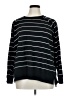 Maurices Stripes Black Pullover Sweater Size XL - photo 1