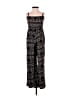 Eye Candy Paisley Black Jumpsuit Size 2 - photo 1
