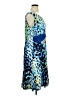 Vicki Wayne Print Blue Cocktail Dress Size 1X - photo 4