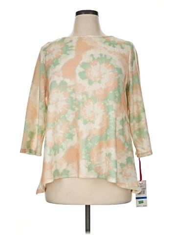 Ruby Rd. 3/4 Sleeve Top (view 1)