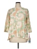 Ruby Rd. Tan 3/4 Sleeve Top Size XL Petite - photo 1