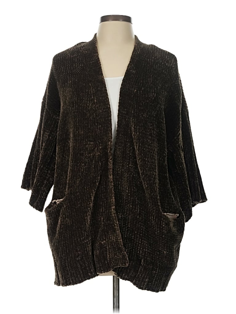 Pre-owned Moth Coat In Brown
