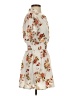 Justify 100% Polyester Floral Ivory Casual Dress Size S - photo 4