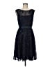 Cachet 100% Polyester Stars Blue Cocktail Dress Size 6 - photo 1