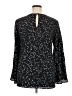 MICHAEL Michael Kors Stars Black Long Sleeve Top Size XL - photo 2