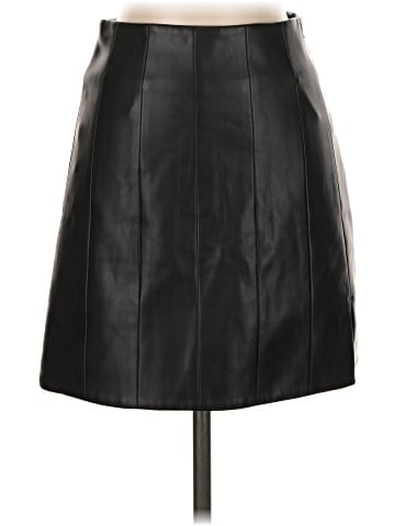 STAUD Faux Leather Skirt (view 1)