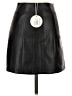 STAUD 100% Polyurethane Black Faux Leather Skirt Size 2 - photo 2