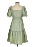 Unbranded 100% Polyester Green Casual Dress Size S - photo 2