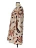Yahada 100% Polyester Print Tan Cocktail Dress Size L - photo 5