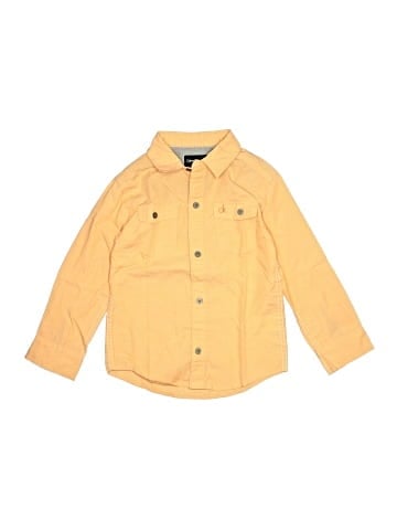 CALVIN KLEIN JEANS Long Sleeve Button-Down Shirt (view 1)