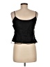 Giorgio Armani 100% Polyester Black Sleeveless Top Size 6 - photo 2