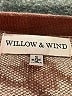 Willow & Wind Houndstooth Brown Cardigan Size S - photo 7