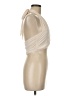 Unbranded Ivory Sleeveless Blouse Size M - photo 4