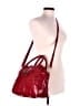 Elliott Lucca 100% Leather Solid Red Burgundy Satchel One size - photo 2