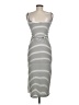 Shein Stripes Ivory Casual Dress Size 6 - photo 2