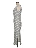 Shein Stripes Ivory Casual Dress Size 6 - photo 5