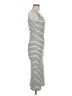 Shein Stripes Ivory Casual Dress Size 6 - photo 4