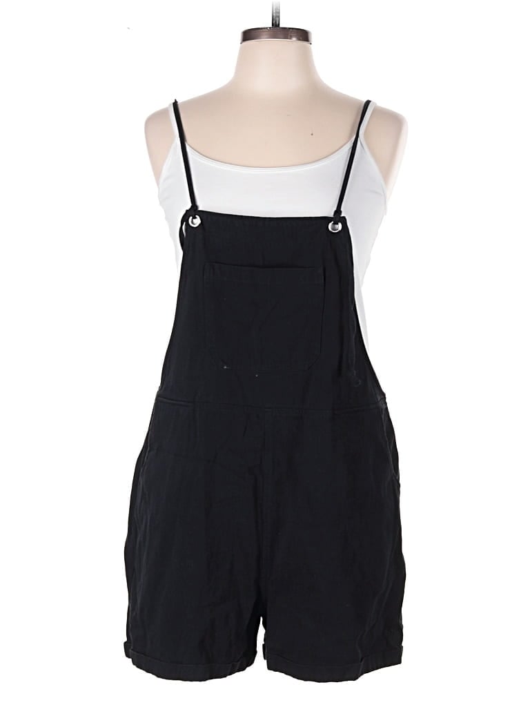 Pre-owned Ofeefan Overall Shorts In Black