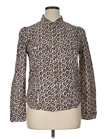Pilcro Long Sleeve Blouse (view 1)