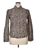 Pilcro Animal Print Ivory Long Sleeve Blouse Size XL (petite) - photo 1