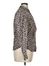 Pilcro Animal Print Ivory Long Sleeve Blouse Size XL (petite) - photo 4