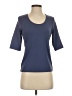 JOY Blue Short Sleeve Top Size S - photo 1