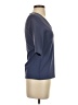 JOY Blue Short Sleeve Top Size S - photo 4