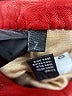 Moschino 100% Silk Red Gloves Size 7 - photo 3