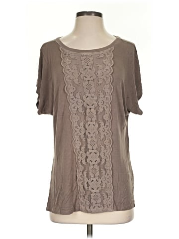 Pink Blush Short Sleeve Blouse (view 1)