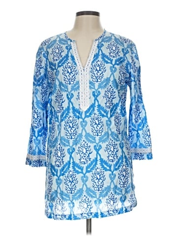 J. McLaughlin 3/4 Sleeve Blouse (view 1)