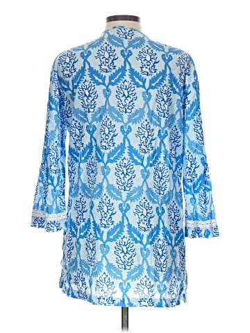 J. McLaughlin 3/4 Sleeve Blouse (view 2)