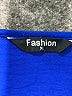 Fashion 100% Polyester Blue Short Sleeve Blouse Size XL - photo 7