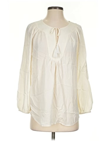 Joie 3/4 Sleeve Silk Top (view 1)