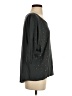 Velvet Stars Gray 3/4 Sleeve Top Size P (petite) - photo 4