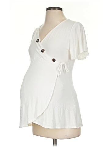 Pink Blush Short Sleeve Top (view 1)