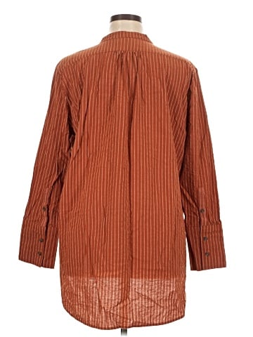 Evy's Tree Long Sleeve Button-Down Shirt (view 2)