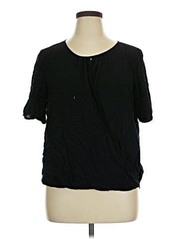 Velvet by Graham & Spencer Short Sleeve Blouse (view 1)